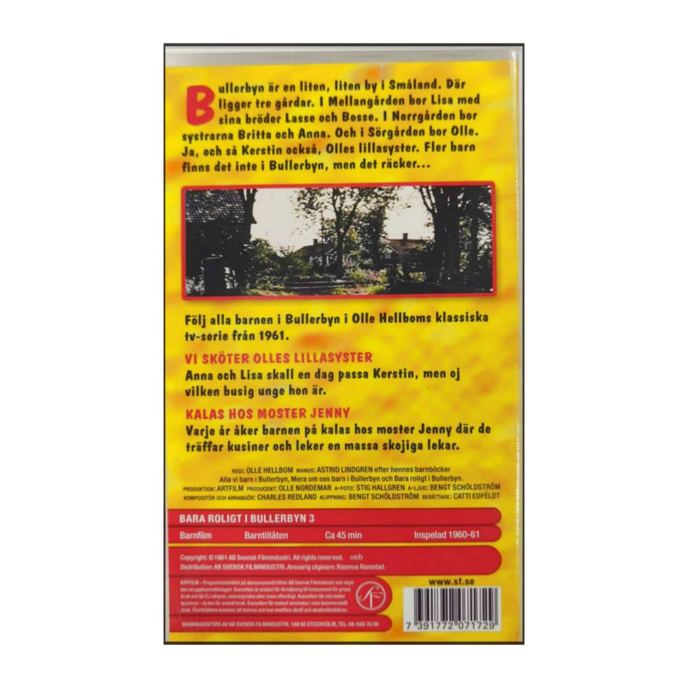 Barn I Bullerbyn 3 Bara Roligt I Bullerbyn