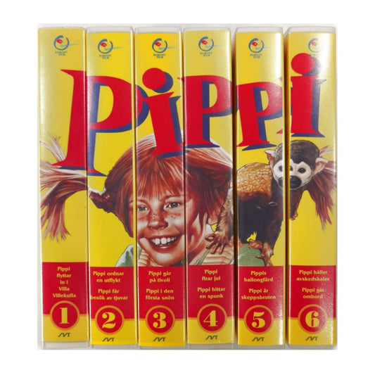 Pippi Långstrump 1-6