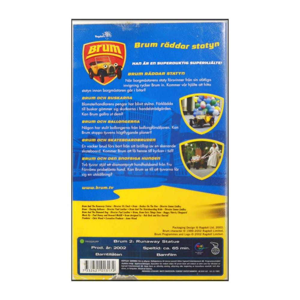 Brum 2 Brum Räddar Statyn