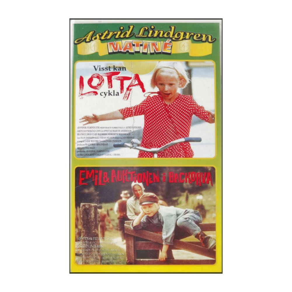 Astrid Lindgren Två Matinéer: Lotta + Emil