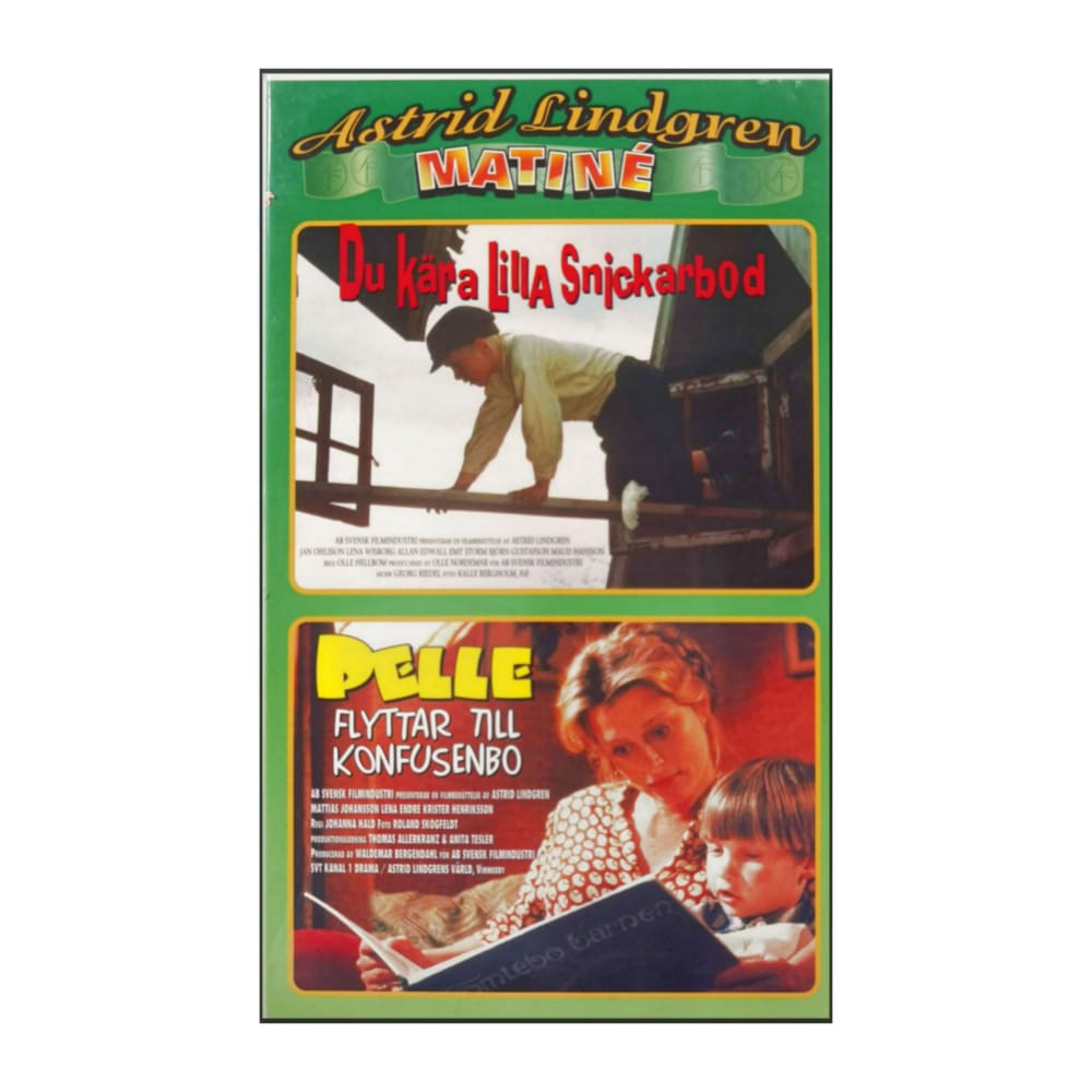 Astrid Lindgren Två Matinéer: Du Kära Lilla Snickarbod + Pelle Flyttar