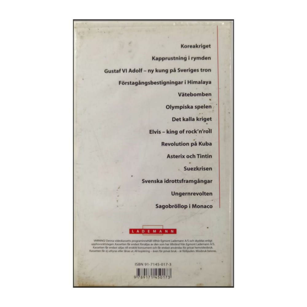 Det 20:E Århundradet 1950-1959