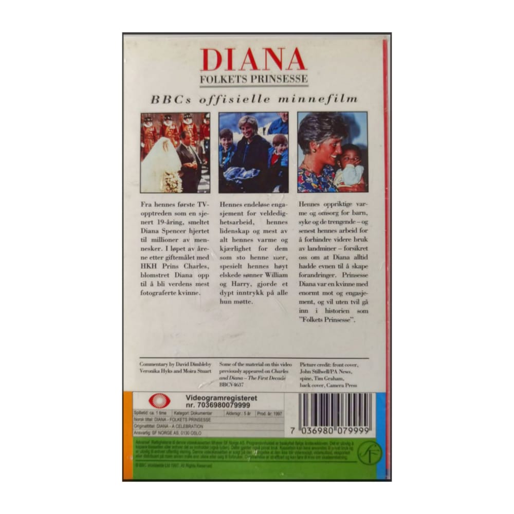 Diana: Folkets Prinsesse 1961-1997