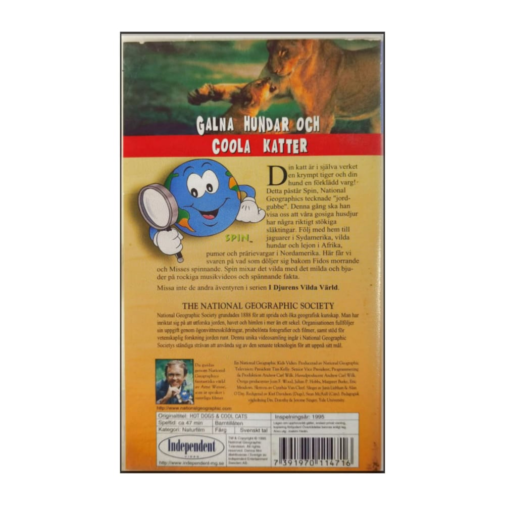 National Geographic: I Djurens Vilda Värld: Galna Hundar Och Coola Katter