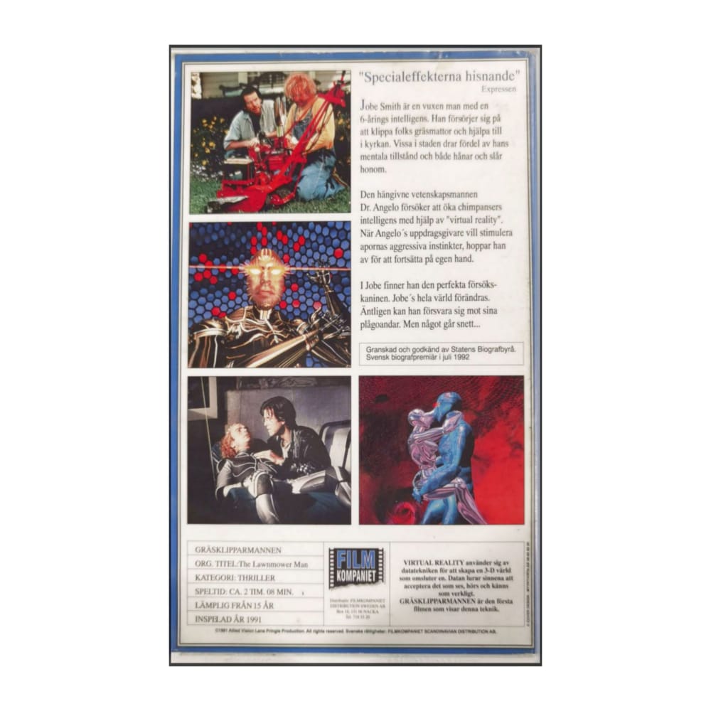 The Lawnmower Man | Gräsklipparmannen