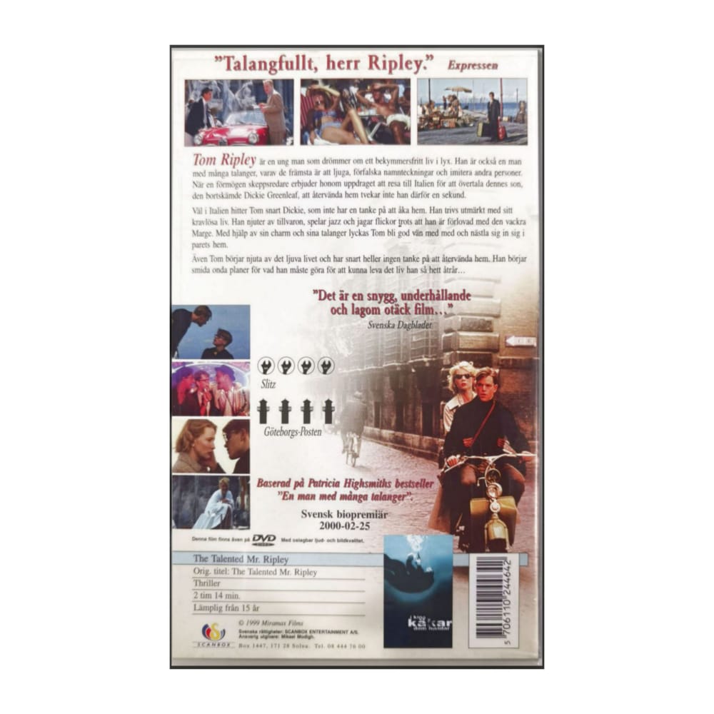 The Talented Mr. Ripley