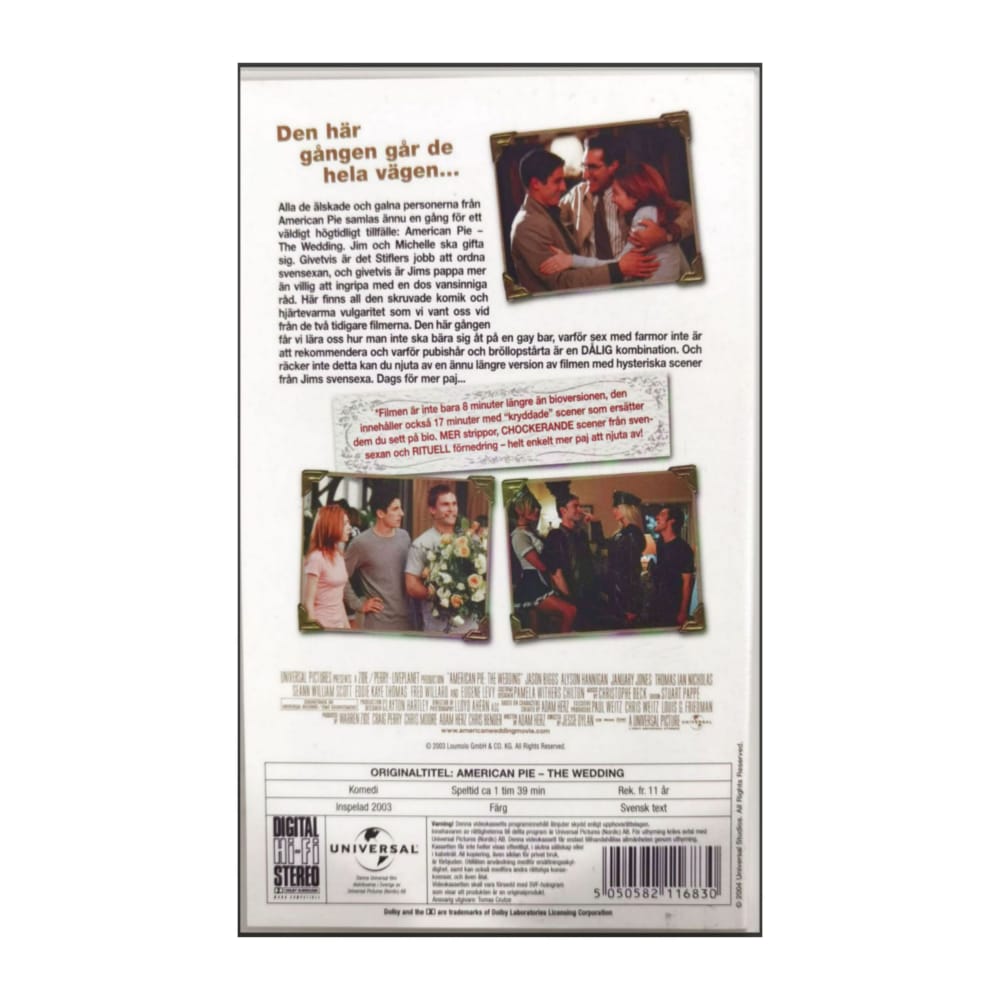 American Pie (2003) The Wedding