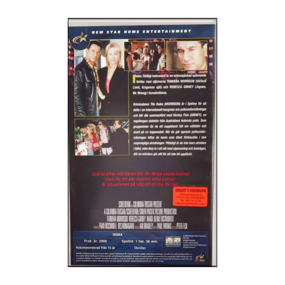 Ihaka (2001) Blunt Instrument