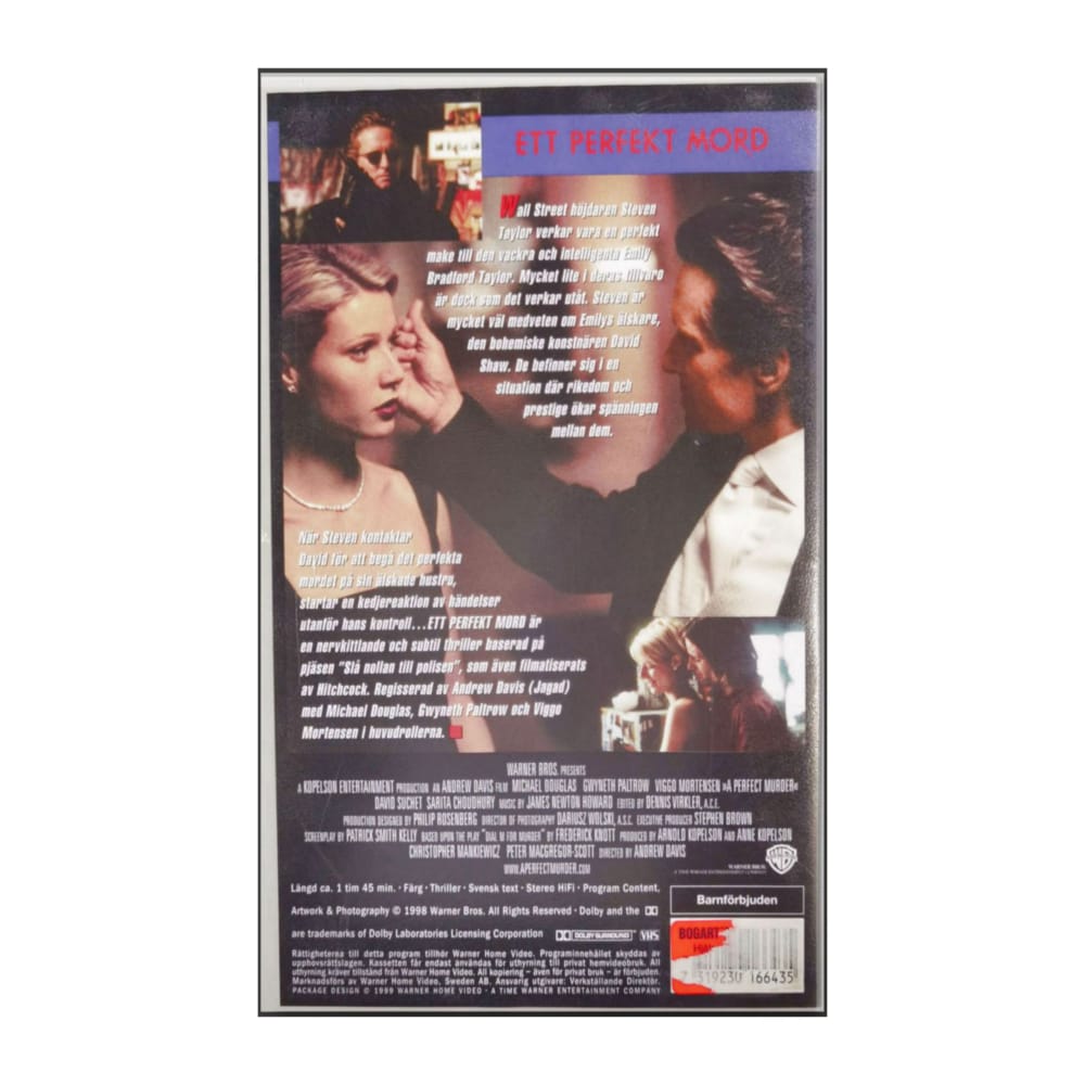 A Perfect Murder | Ett Perfekt Mord