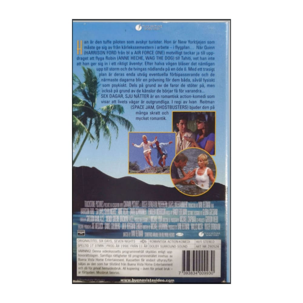 Six Days Seven Nights (1998) Sex Dagar Sju Nätter