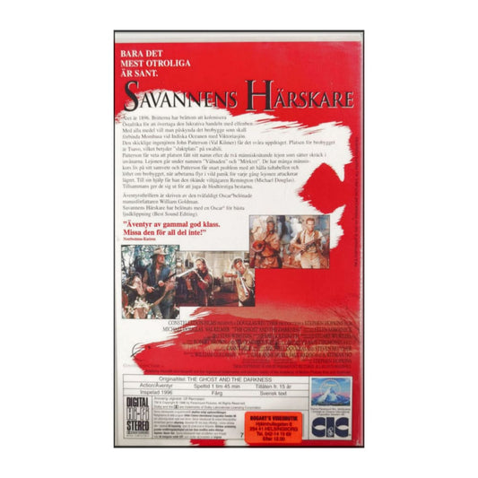 The Ghost And The Darkness | Savannens Härskare