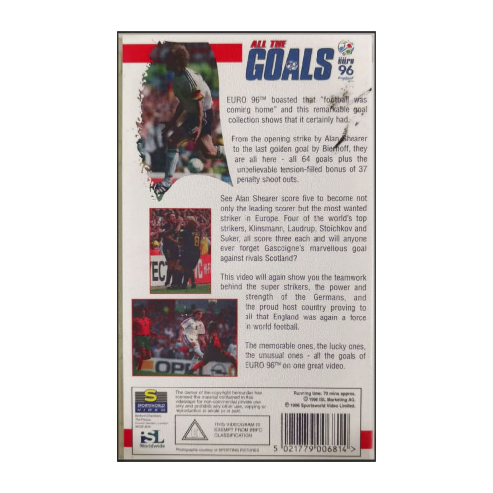 Uefa Euro 96: All The Goals