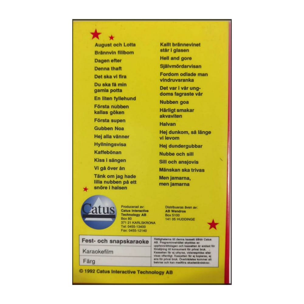 Fest Och Snapskaraoke