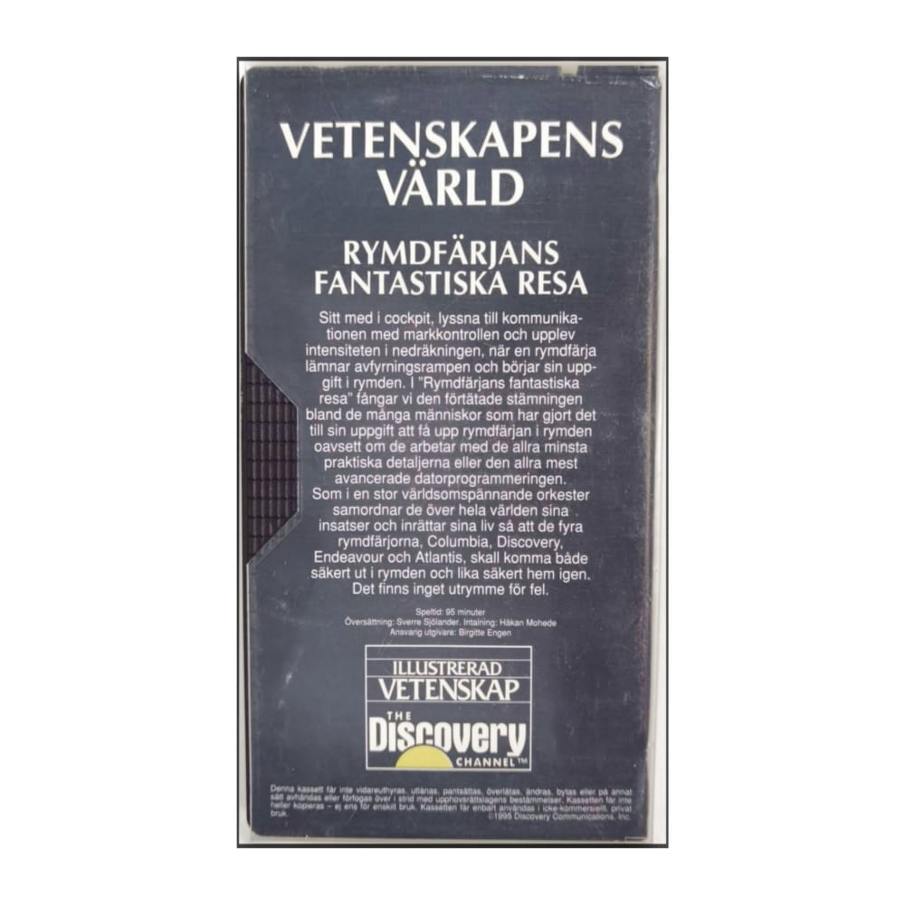 Vetenskapens Värld: Rymdfärjans Fantastiska Resa