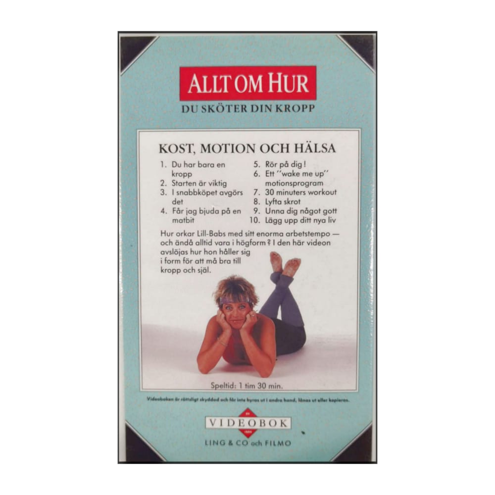 Allt Om Hur Du Sköter Din Kropp: Håll Dig I Form Med Lill-Babs