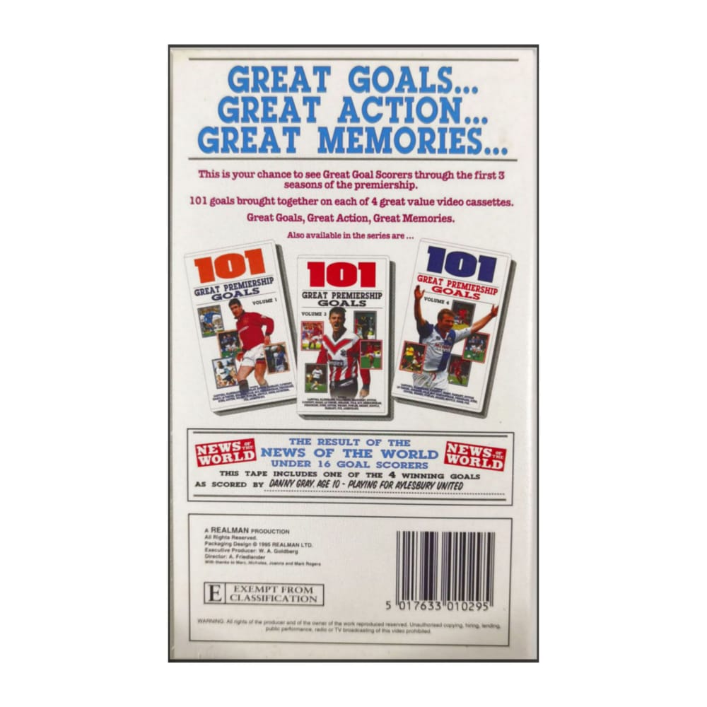 101 Great Premiership Goals 2