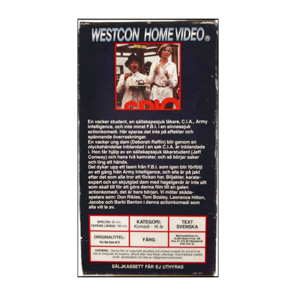 For The Love Of It | Spion Mot Spion