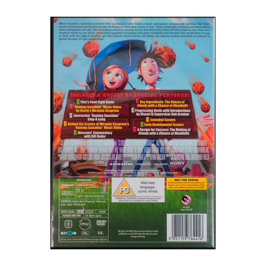 Cloudy With A Chance Of Meatballs