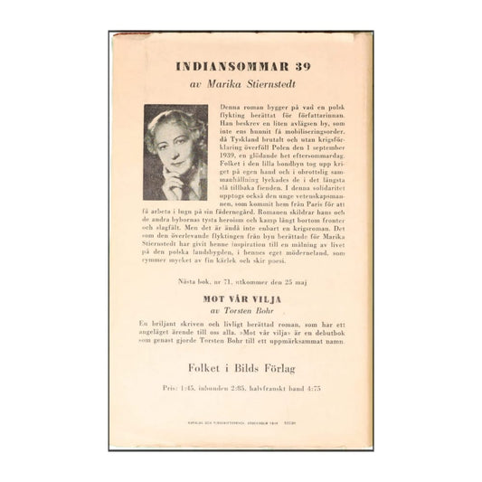 Marika Stiernstedt: Indiansommar 39