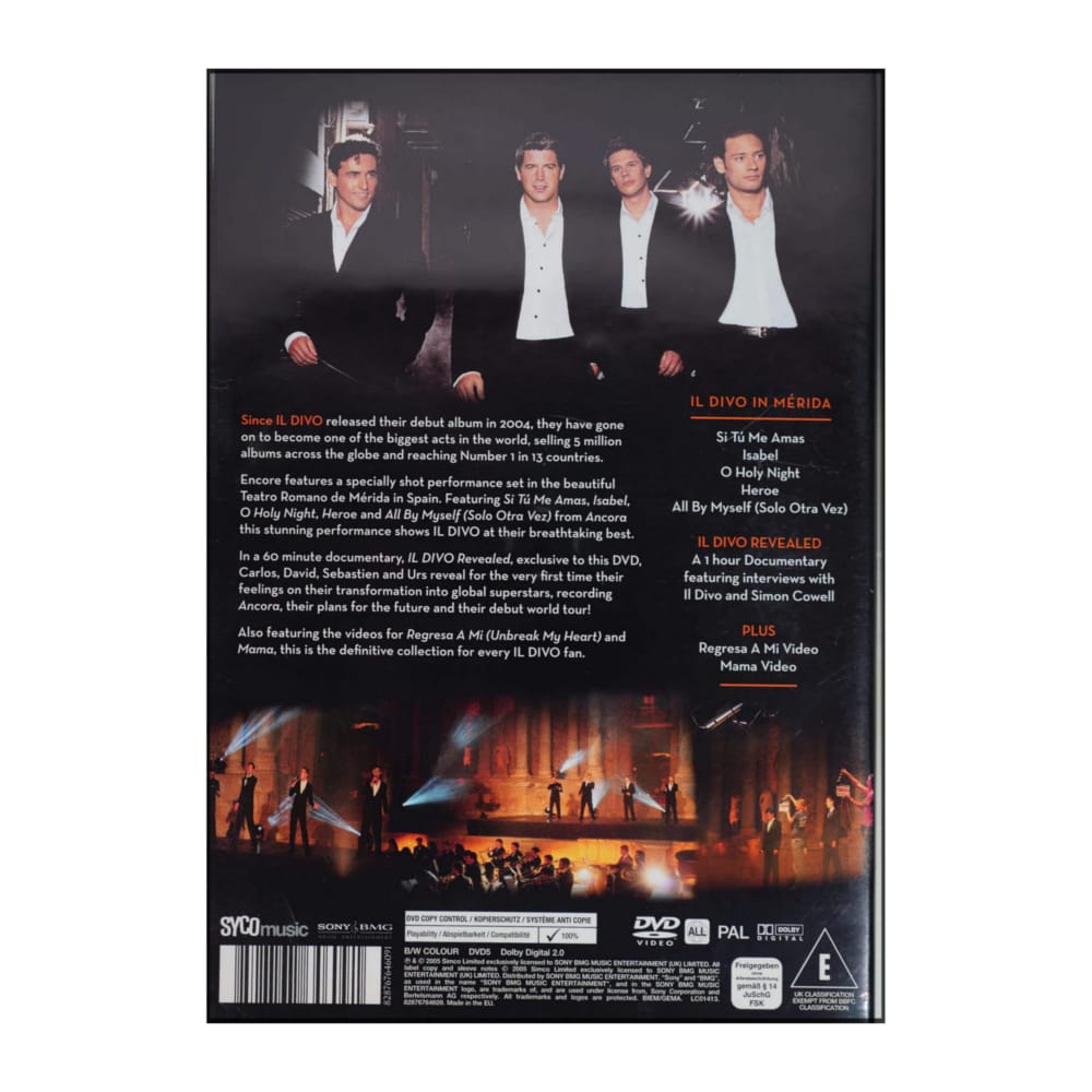Il Divo Encore