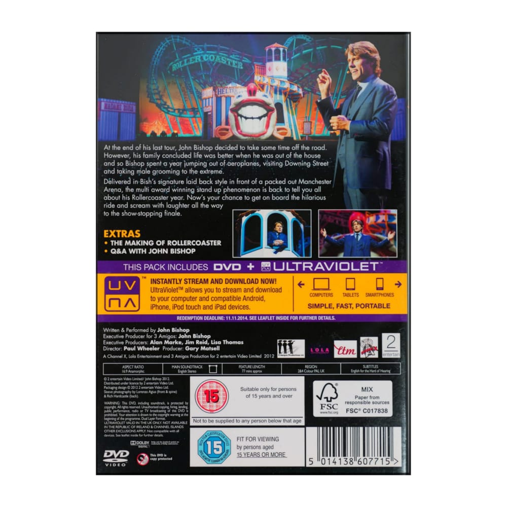 John Bishop Live: Rollercoaster Tour 2012