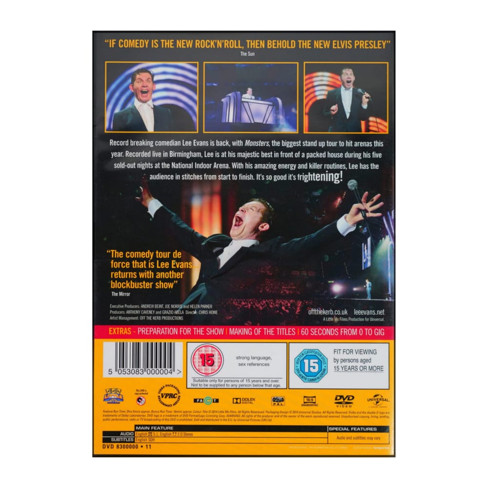 Lee Evans Monsters