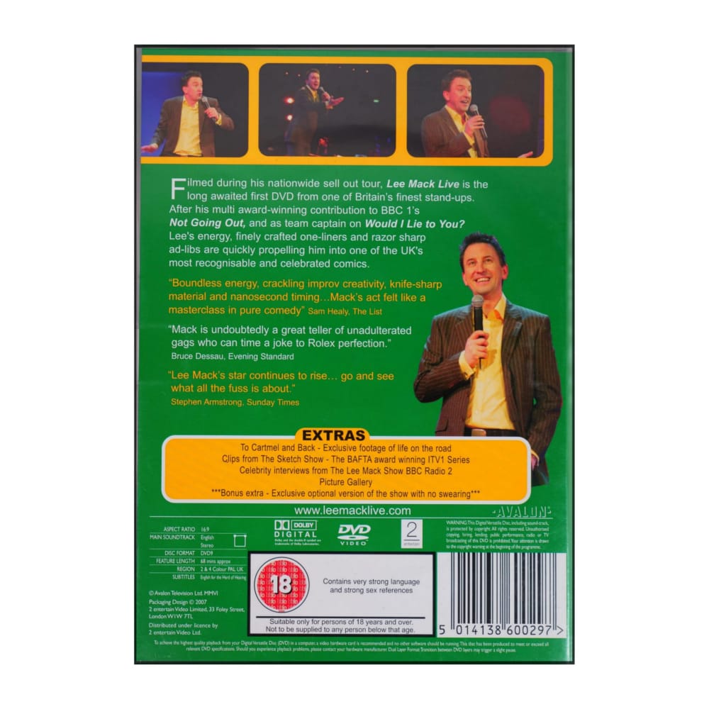 Lee Mack Live