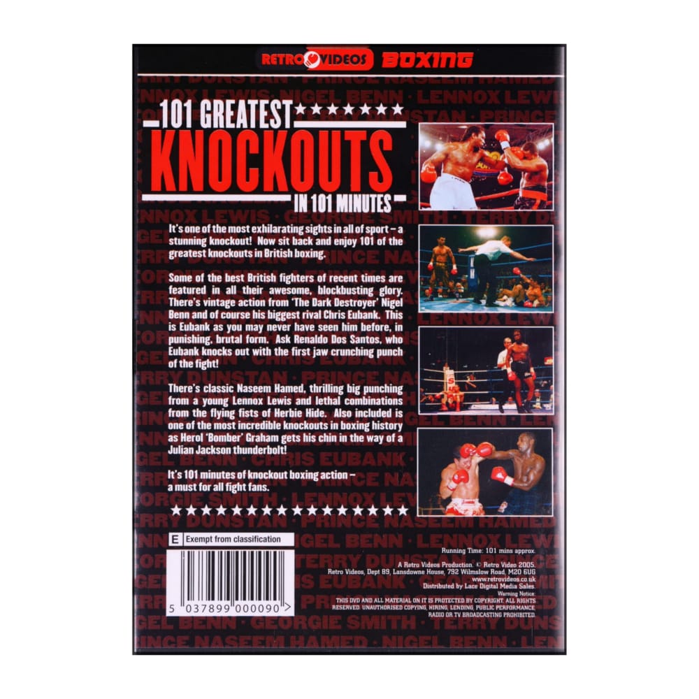 101 Greatest Knockouts In 101 Minutes