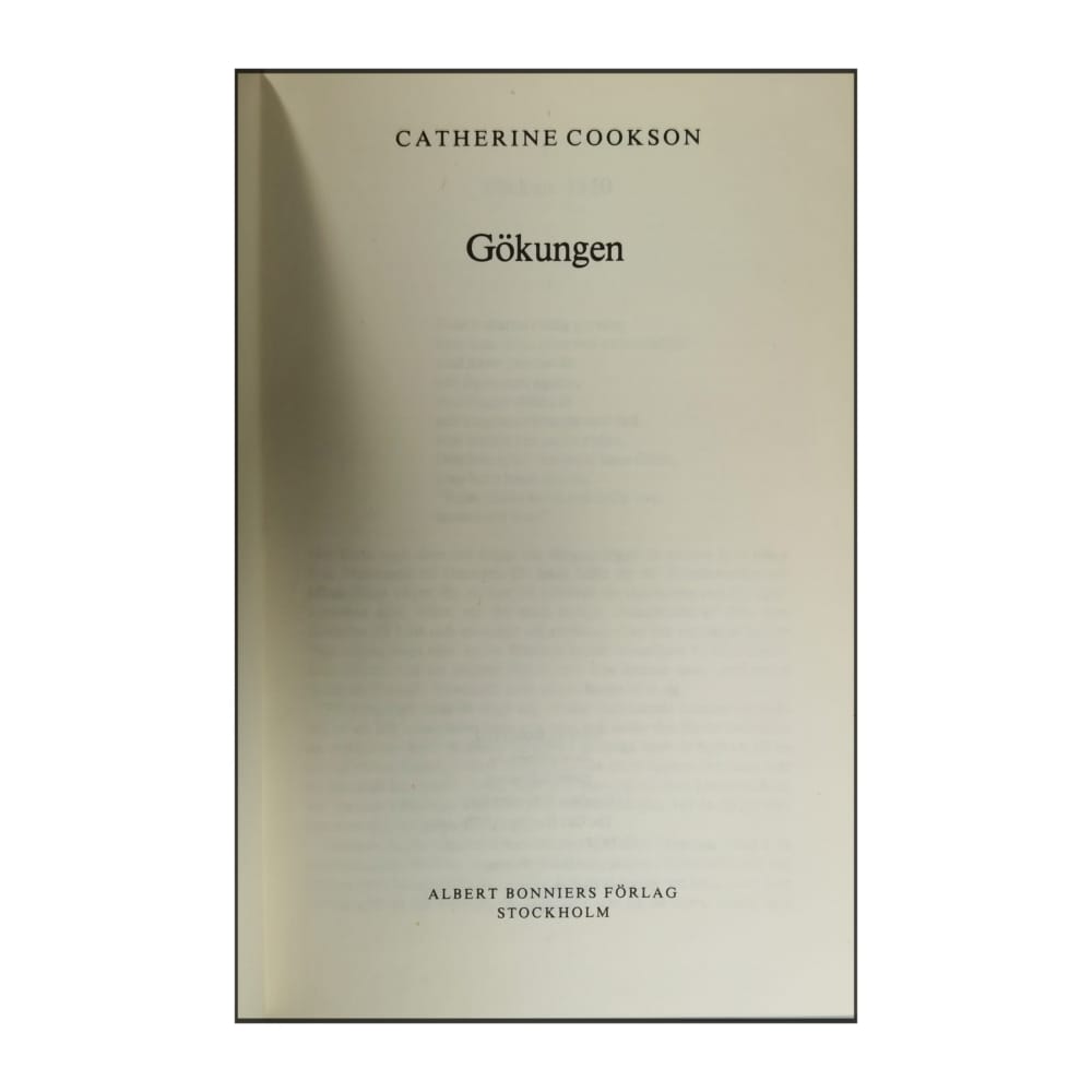Catherine Cookson: Gökungen