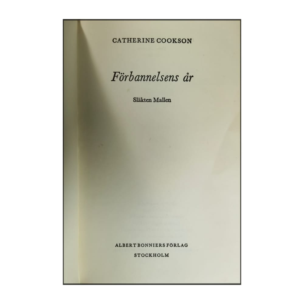 Catherine Cookson: Släkten Mallen: Förbannelsens År