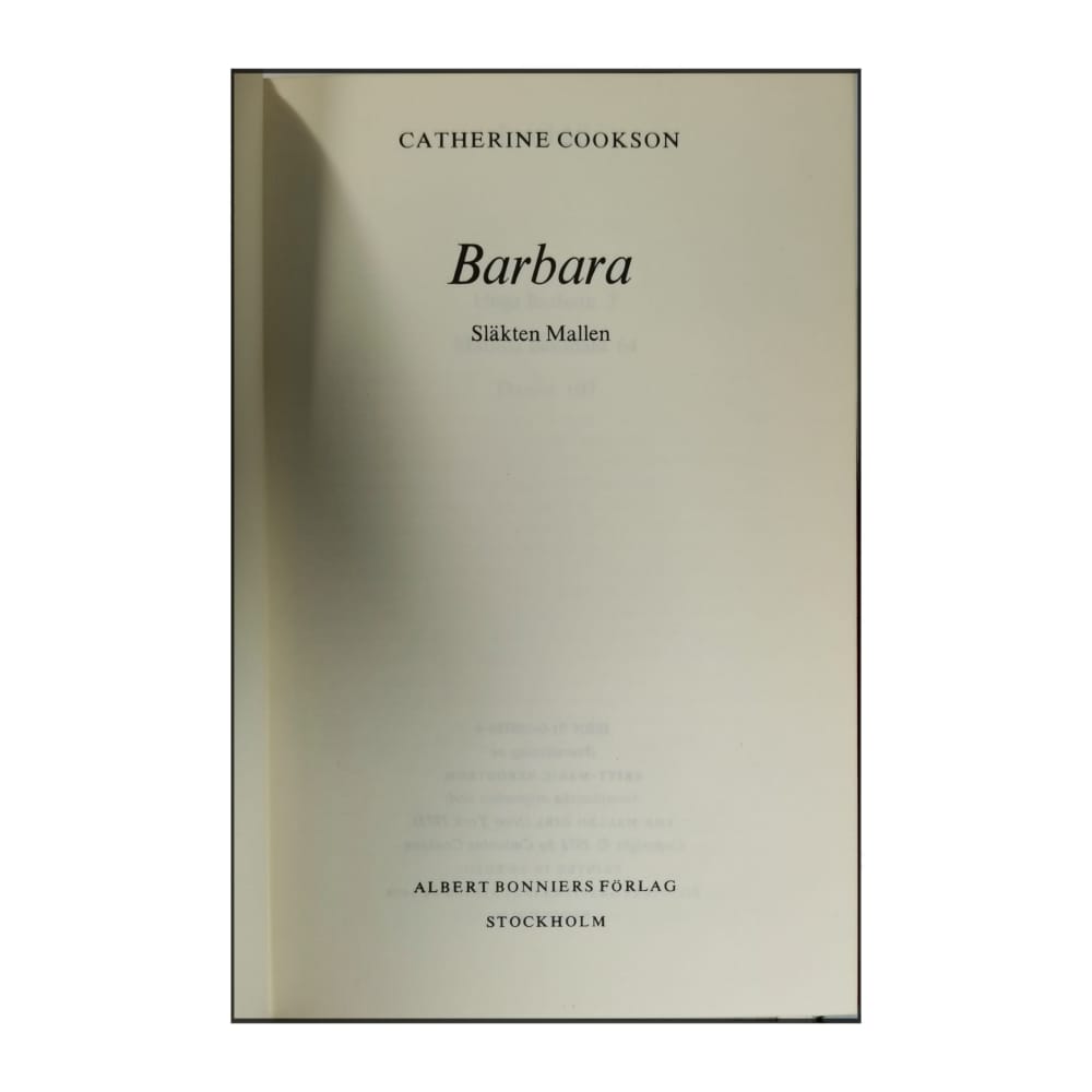 Catherine Cookson: Släkten Mallen: Barbara