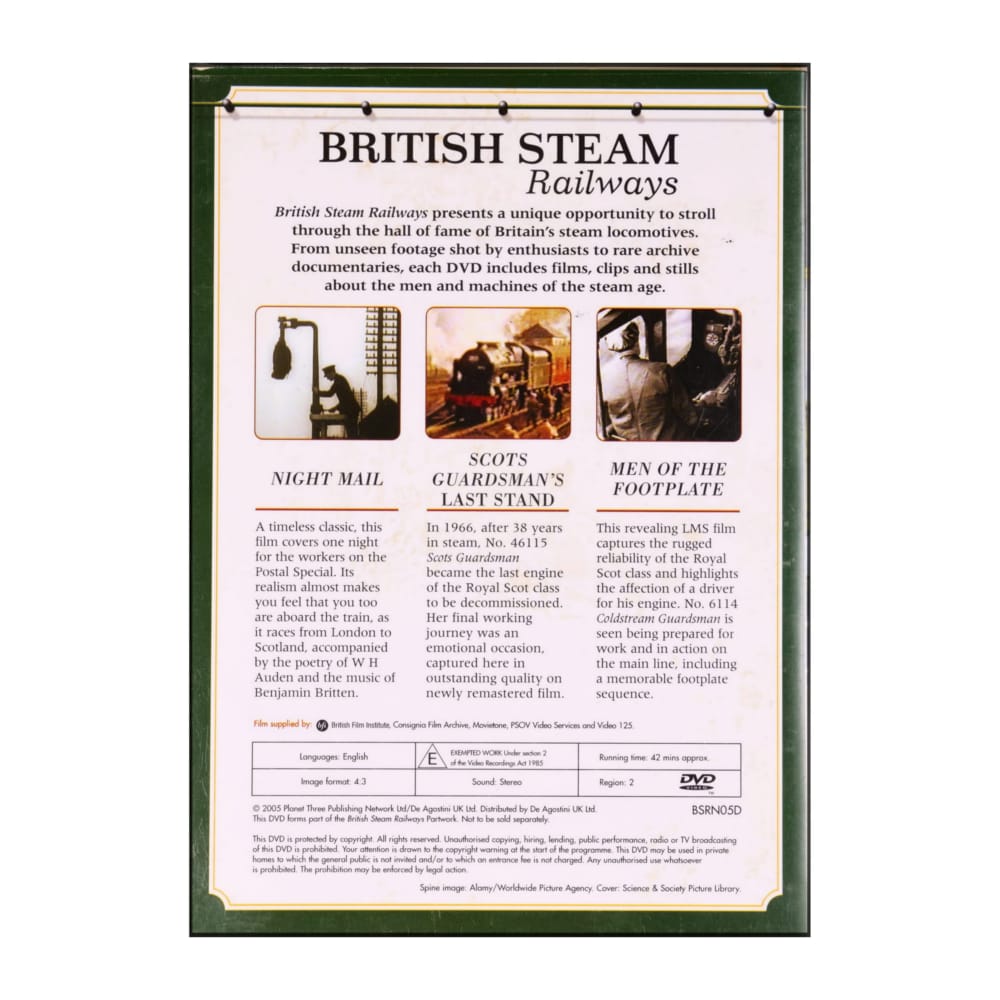 British Steam Railways: 6100 Royal Scot