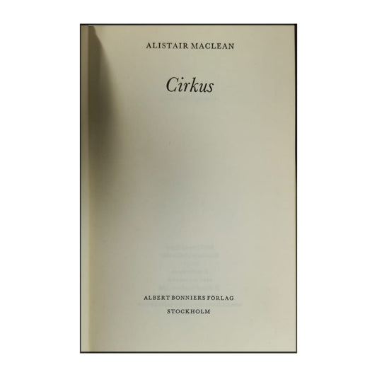 Alistair Maclean: Cirkus