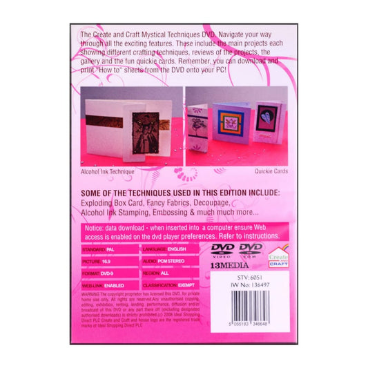 Card Making Techniques Dvd: Mystical