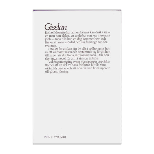 Peter Abrahams: Gisslan