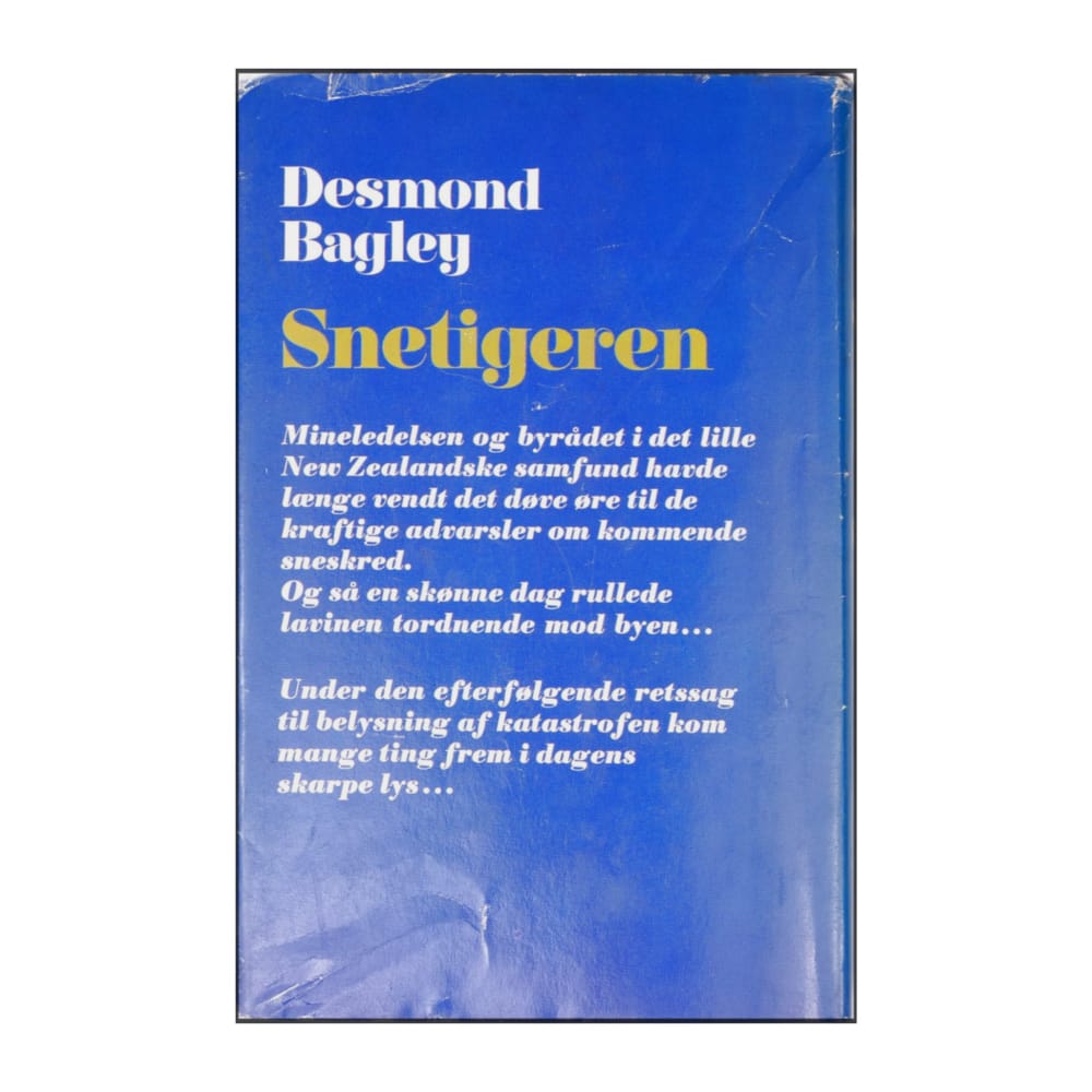 Desmond Bagley: Snetigeren