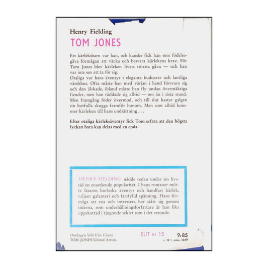 Henry Fielding: Tom Jones