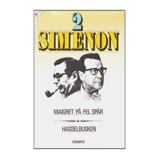 Georges Simenon: Maigret På Fel Spår + Hasselbusken