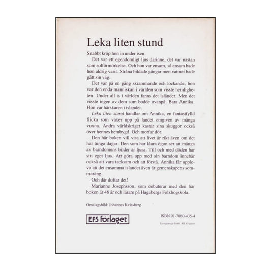 Marianne Josephsson: Leka Liten Stund