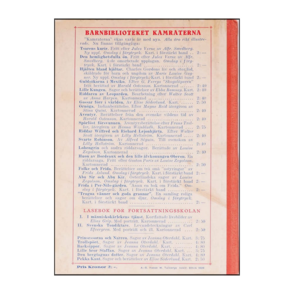 Bret Harte: Barnen Från Prärien