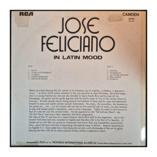 Jose Feliciano: In Latin Mood