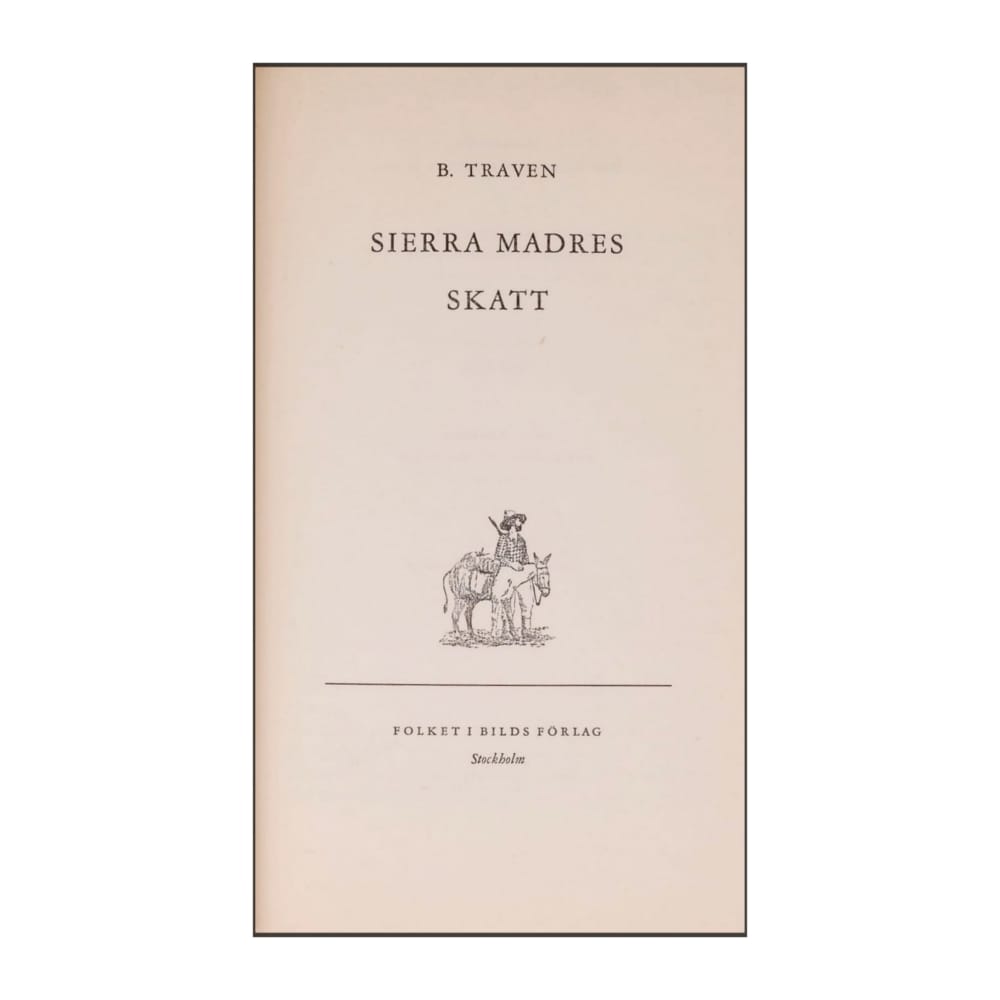 B. Traven: Sierra Maders Skatt