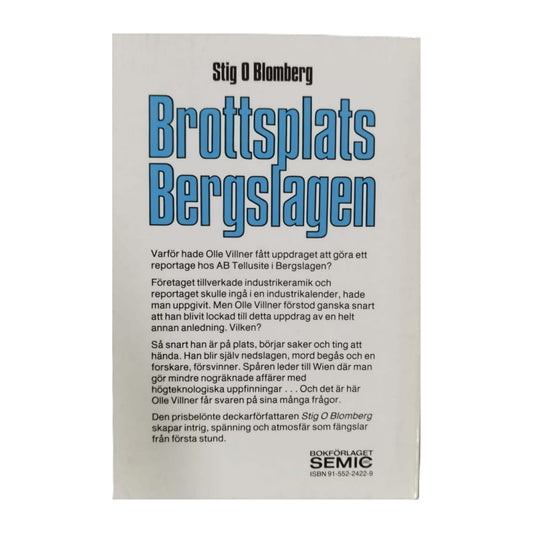 Stig O. Blomberg: Brottsplats Bergslagen