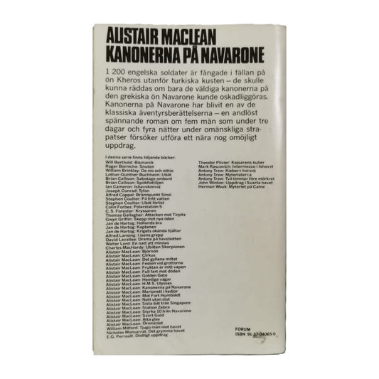 Alistair Maclean: Kanonerna På Navarone