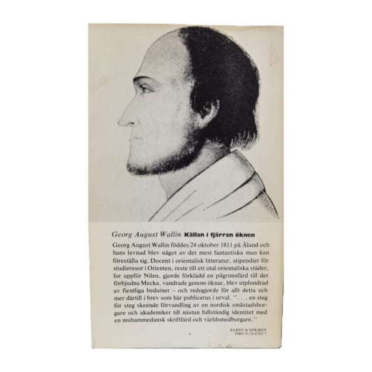 Georg August Wallin: Källan I Fjärran Öknen