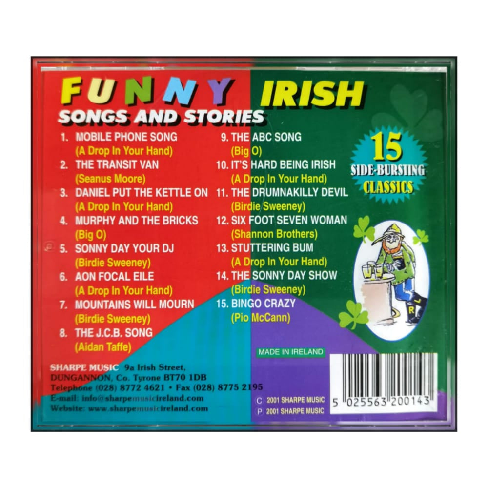 Funny Irish Songs And Stories