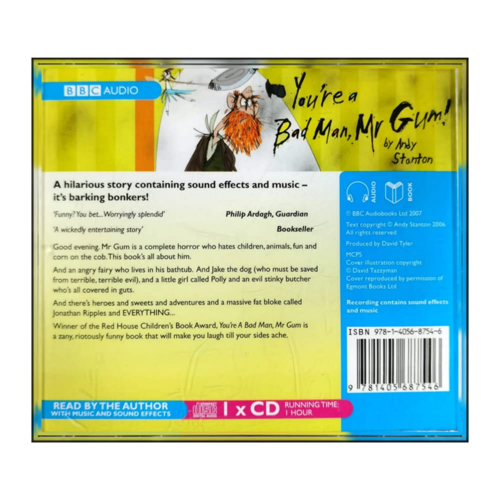 Andy Stanton: You'Re A Bad Man Mr Gum