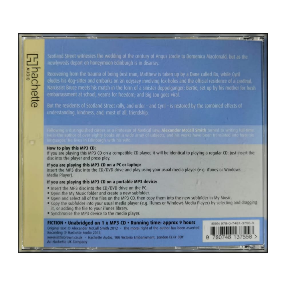 Alexander Mccall Smith: Sunshine On Scotland Street