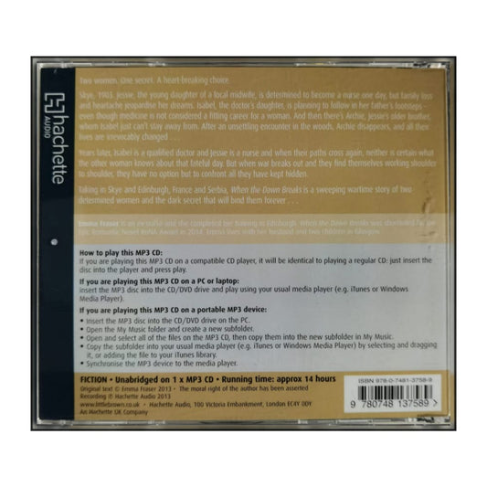 Emma Fraser: When The Dawn Breaks