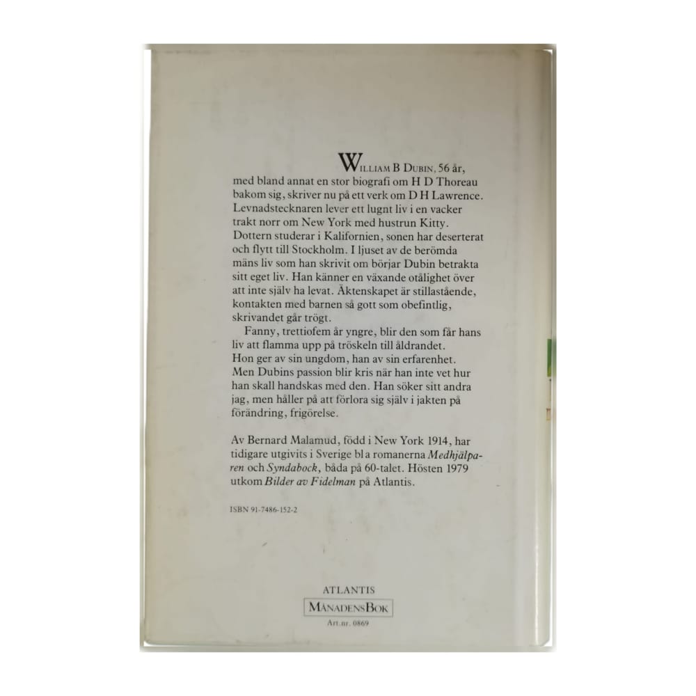 Bernard Malamud: Dubins Många Liv